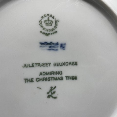 Royal Copenhagen juleplatte 1981