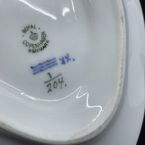 Musselmalet Riflet sovseskål