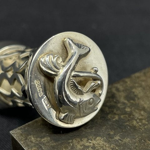 Signed in silver