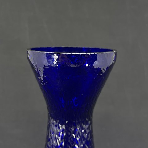 Blue hyacinth glass from Fyens Glasværk, model from 1903