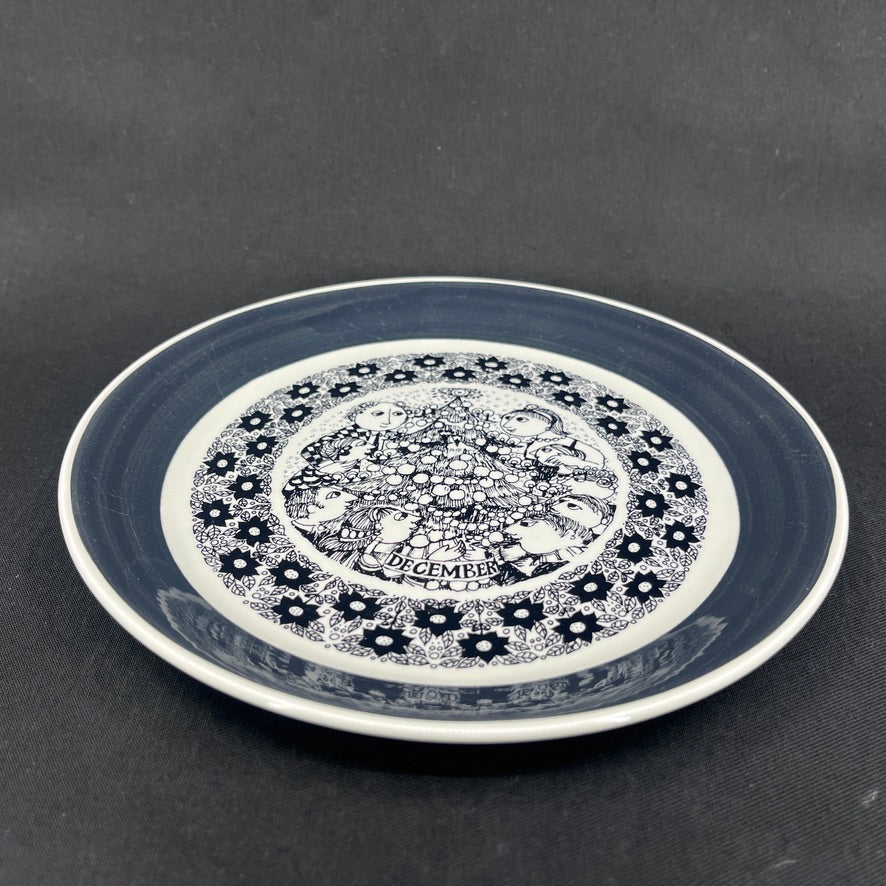 Bjørn Wiinblad lunch plate – December