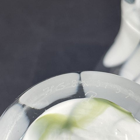 6 Vintergæk drikkeglas af Per Lütken