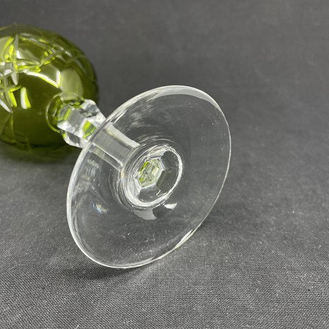Frederik d. 8 grønt hvidvinsglas