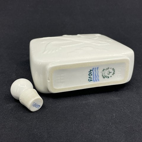 Blanc de chine lågvase fra Royal Copenhagen