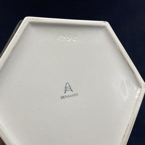 Rare advertising ashtray from Aluminia