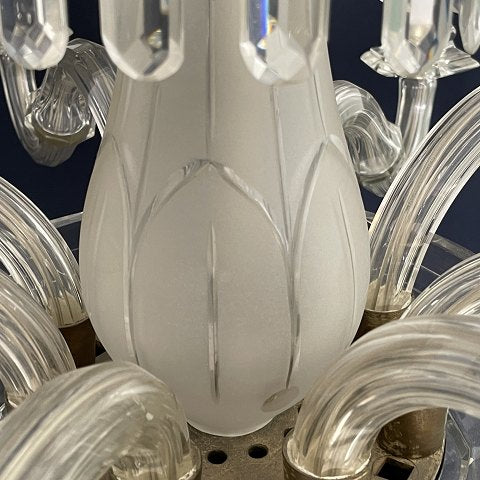 Art deco lysekrone