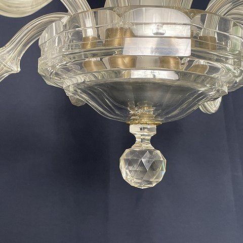 Art deco lysekrone