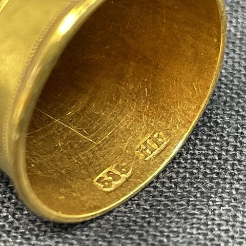 Fingerbøl i 14 karat guld