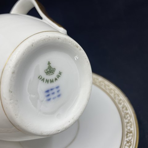 Sjælden kontorkop med låg fra Royal Copenhagen