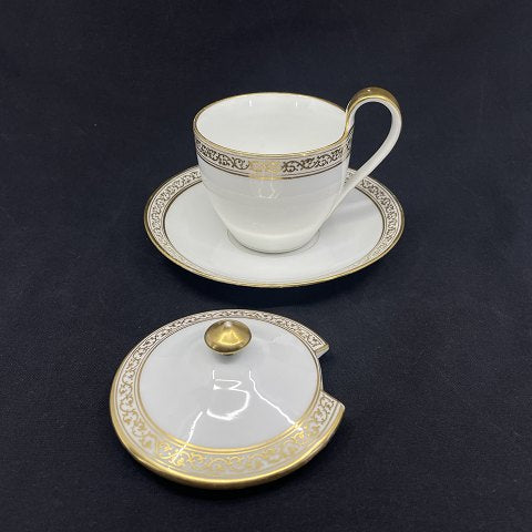 Sjælden kontorkop med låg fra Royal Copenhagen