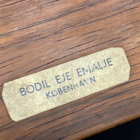 Alfred Klitgaard casket decorated by Bodil Eje