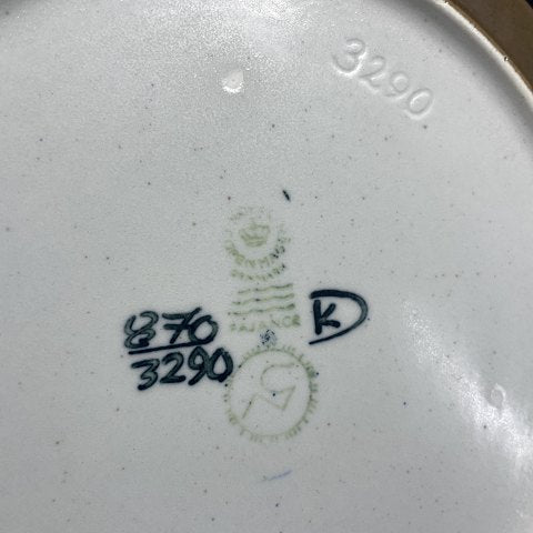 Round Baca dish from Royal Copenhagen