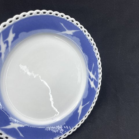 Rare Royal Copenhagen plate with swans