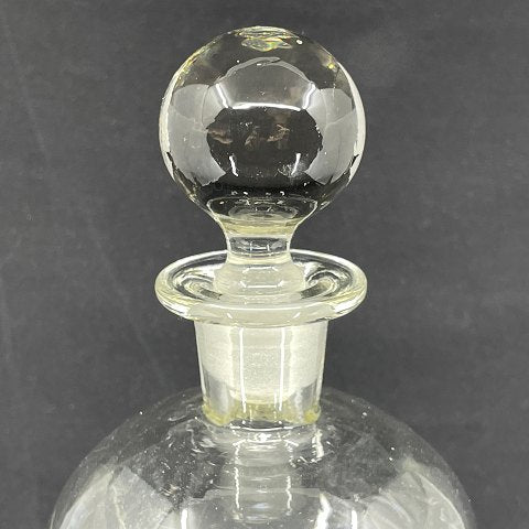 Klukflaske fra Holmegaard, 35 cm.
