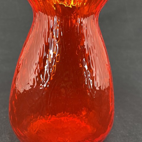 Rare orange hyacinth glass