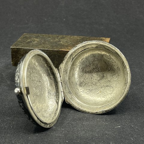 Engelsk æske i sølv fra 1817