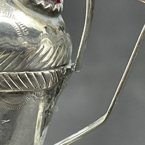 Sønderjydsk hovedvandsæg med 15 fluser