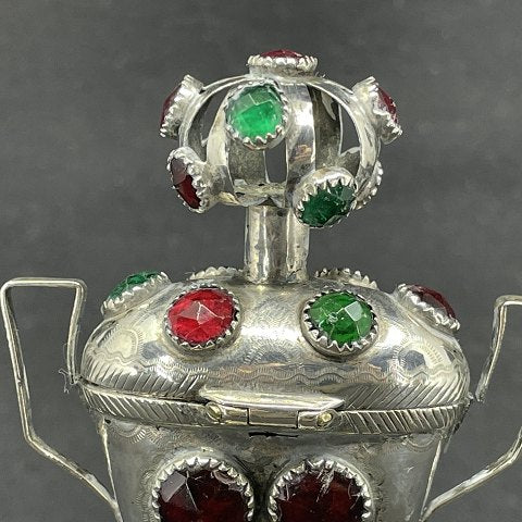 Sønderjydsk hovedvandsæg med 15 fluser