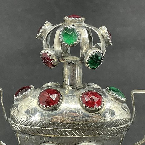 Sønderjydsk hovedvandsæg med 15 fluser