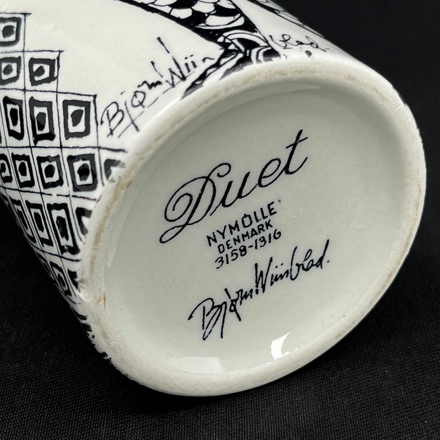 Bjørn Wiinblad vase - Duet
