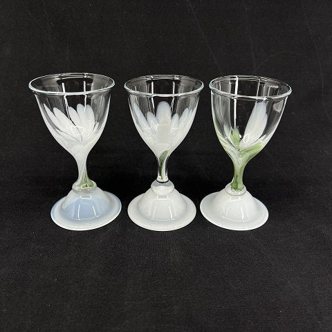 Vintergæk portvinsglas