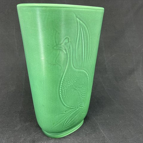 Aluminia Solbjerg vase med agerhøne