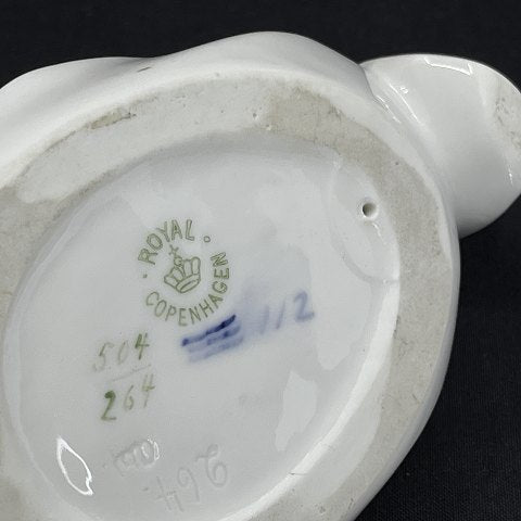 Sjælden Royal Copenhagen skål med ørnehoved