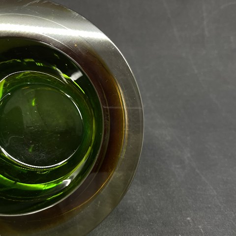 Round sommerso bowl from Murano