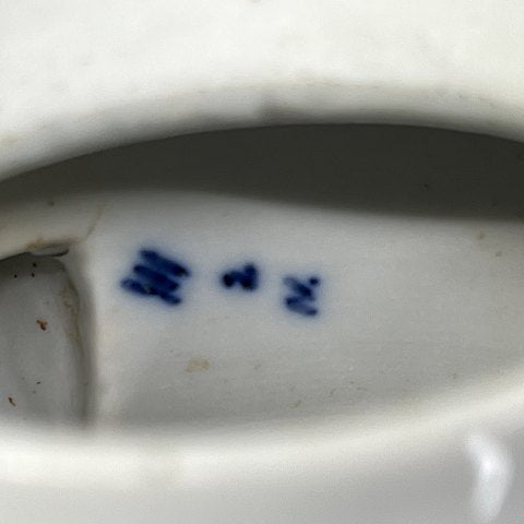 Antik Blå Blomst kaffekande 1815-1820