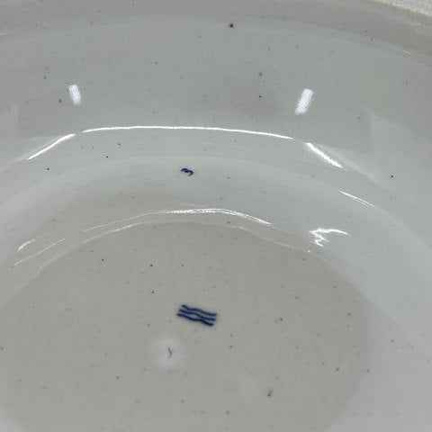 Antik Blå Blomst kasserolle 1803-1814