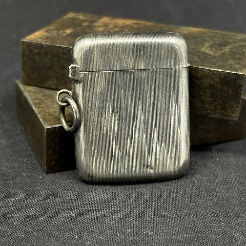 Etui til tændstikker i sølv