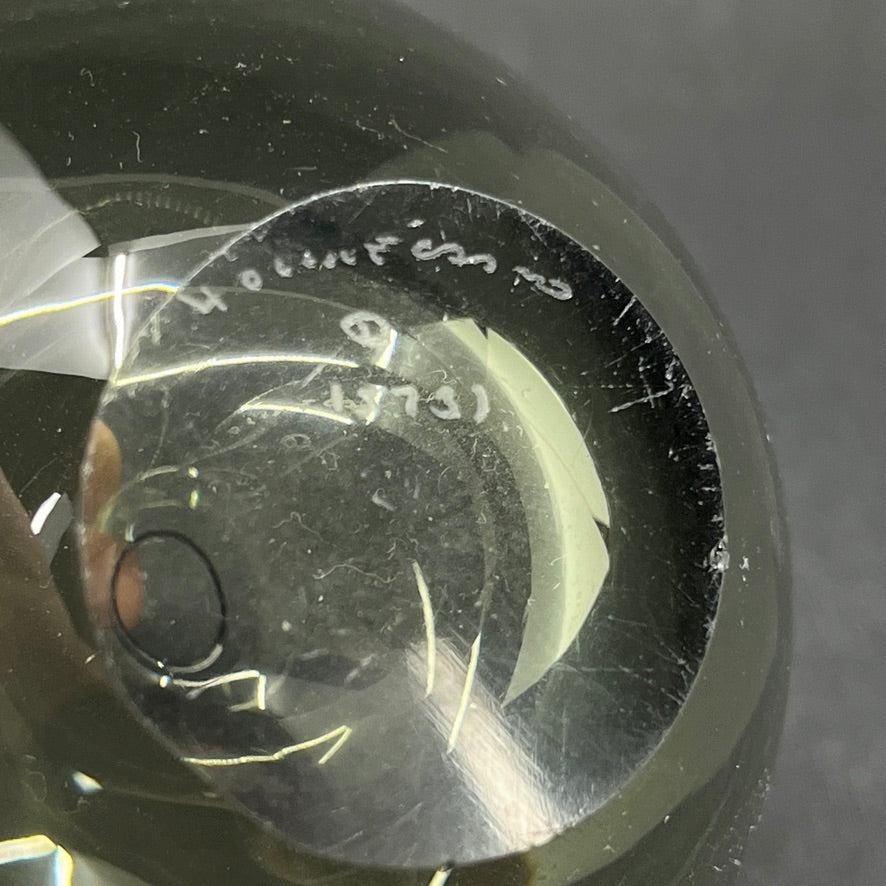 Smoke Rondo vase fra Holmegaard, 9,5 cm.