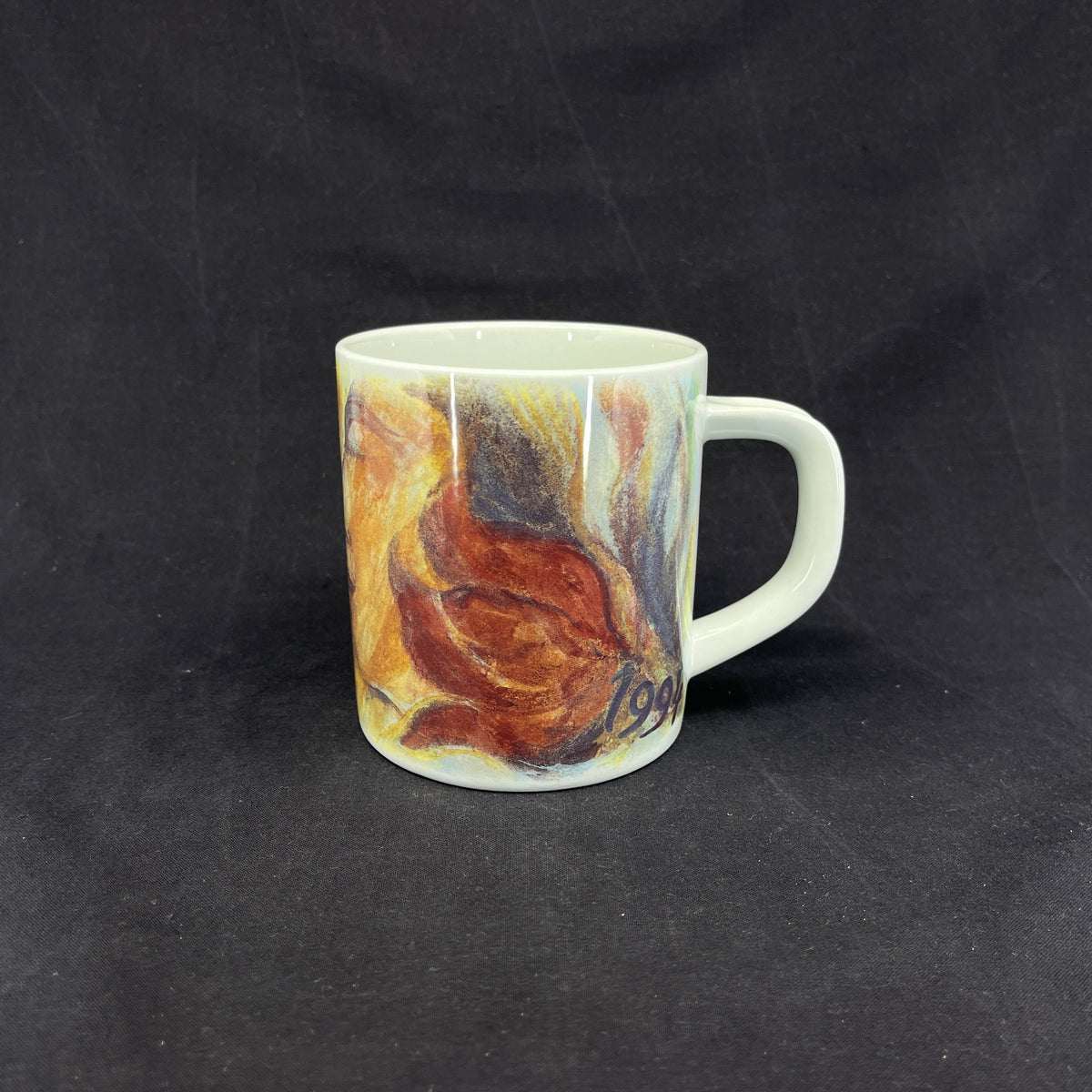 Royal Copenhagen large vintage mug 1994, engraved