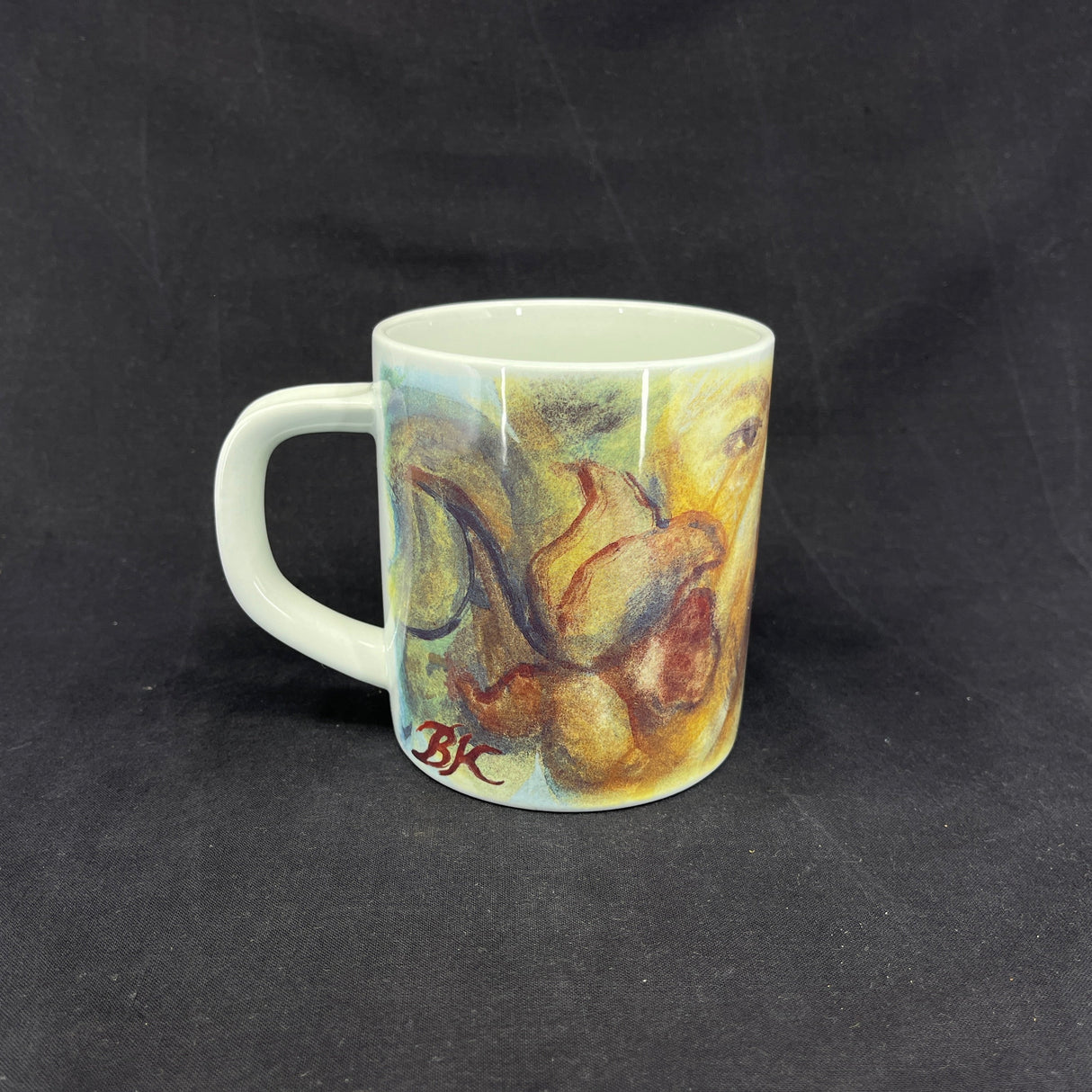 Royal Copenhagen large vintage mug 1994, engraved
