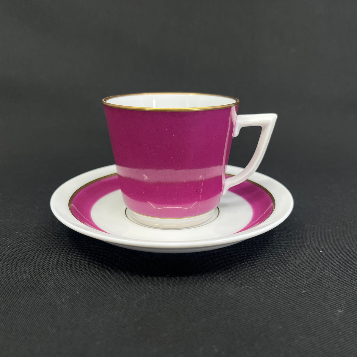 Purple espresso cup from Royal Copenhagen