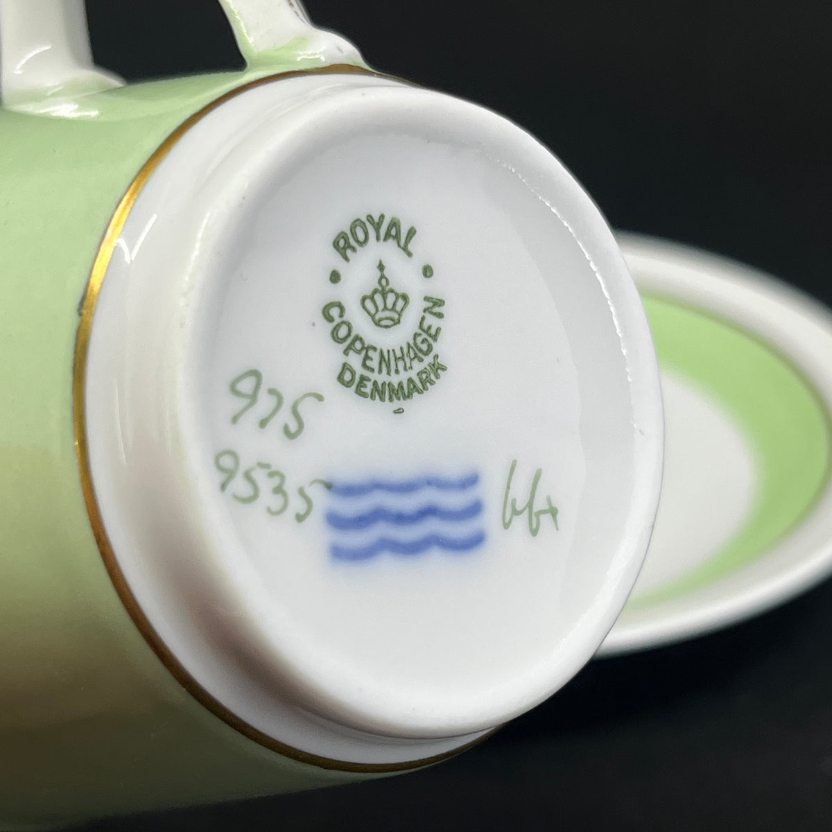 Raw espresso cup from Royal Copenhagen