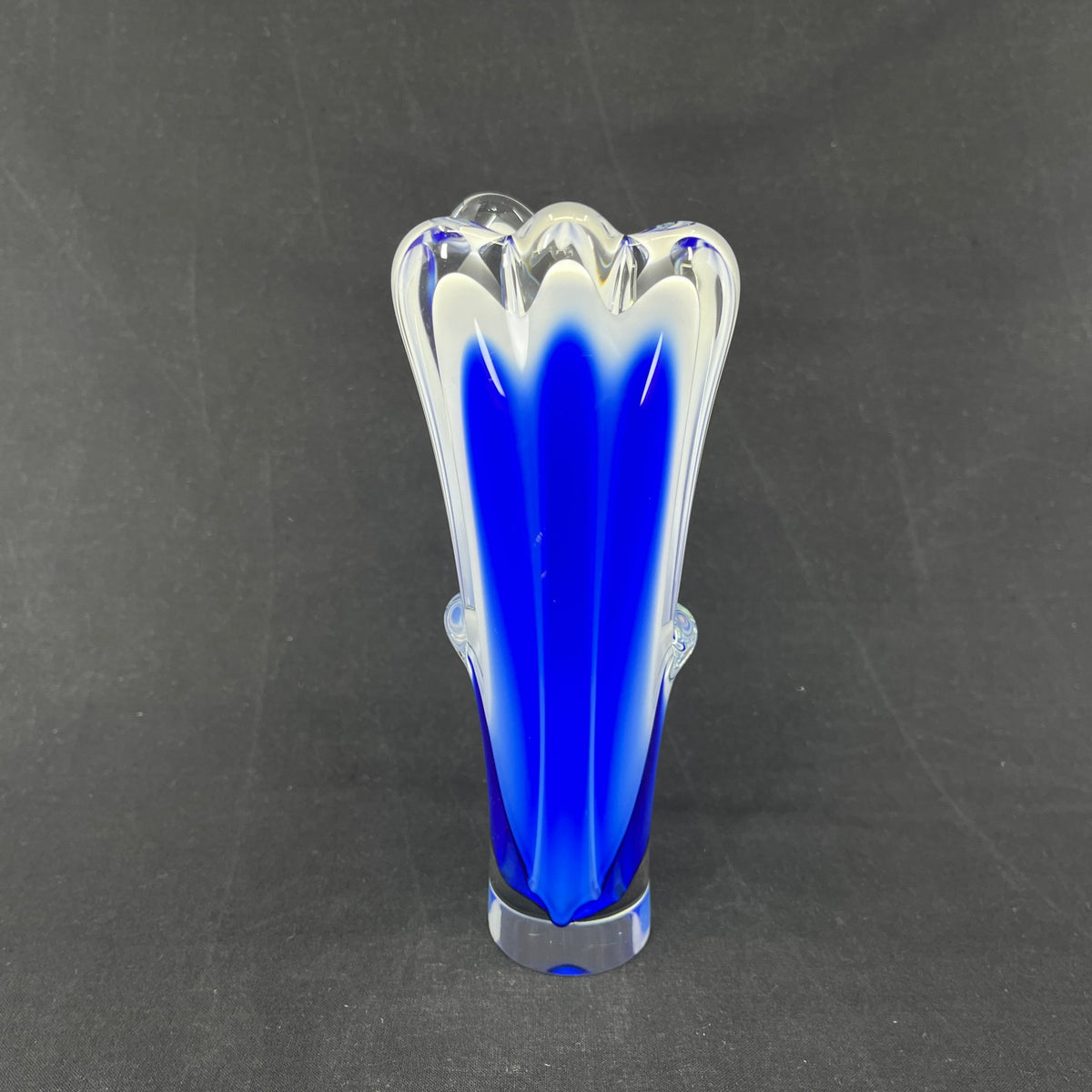 Flygsfors blue vase