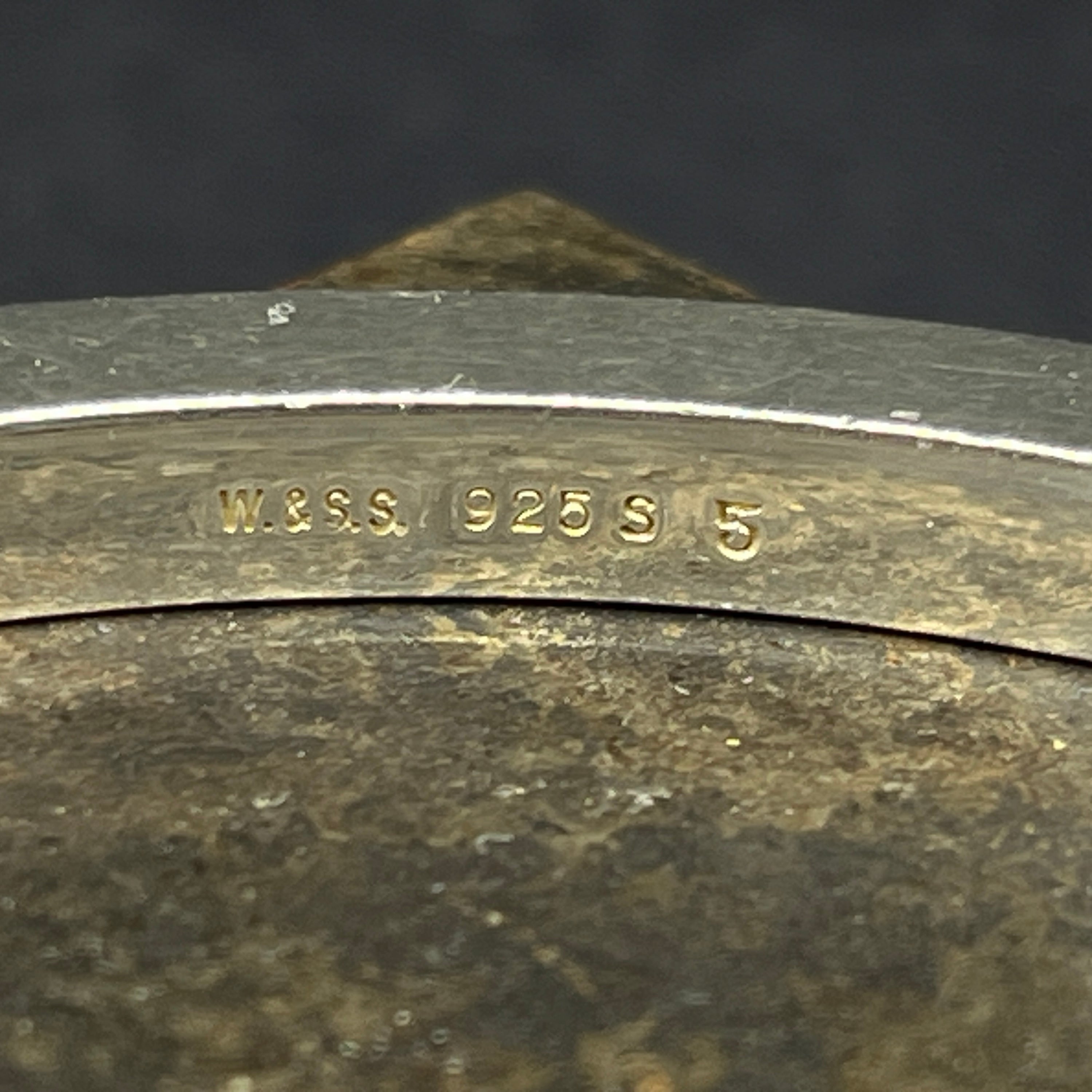 Oval armring fra W. S. Sørensen