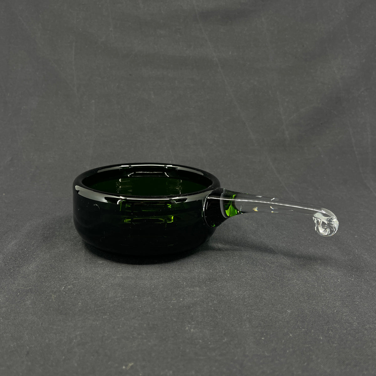 Transparent green Palet herring bowl, 12 cm.