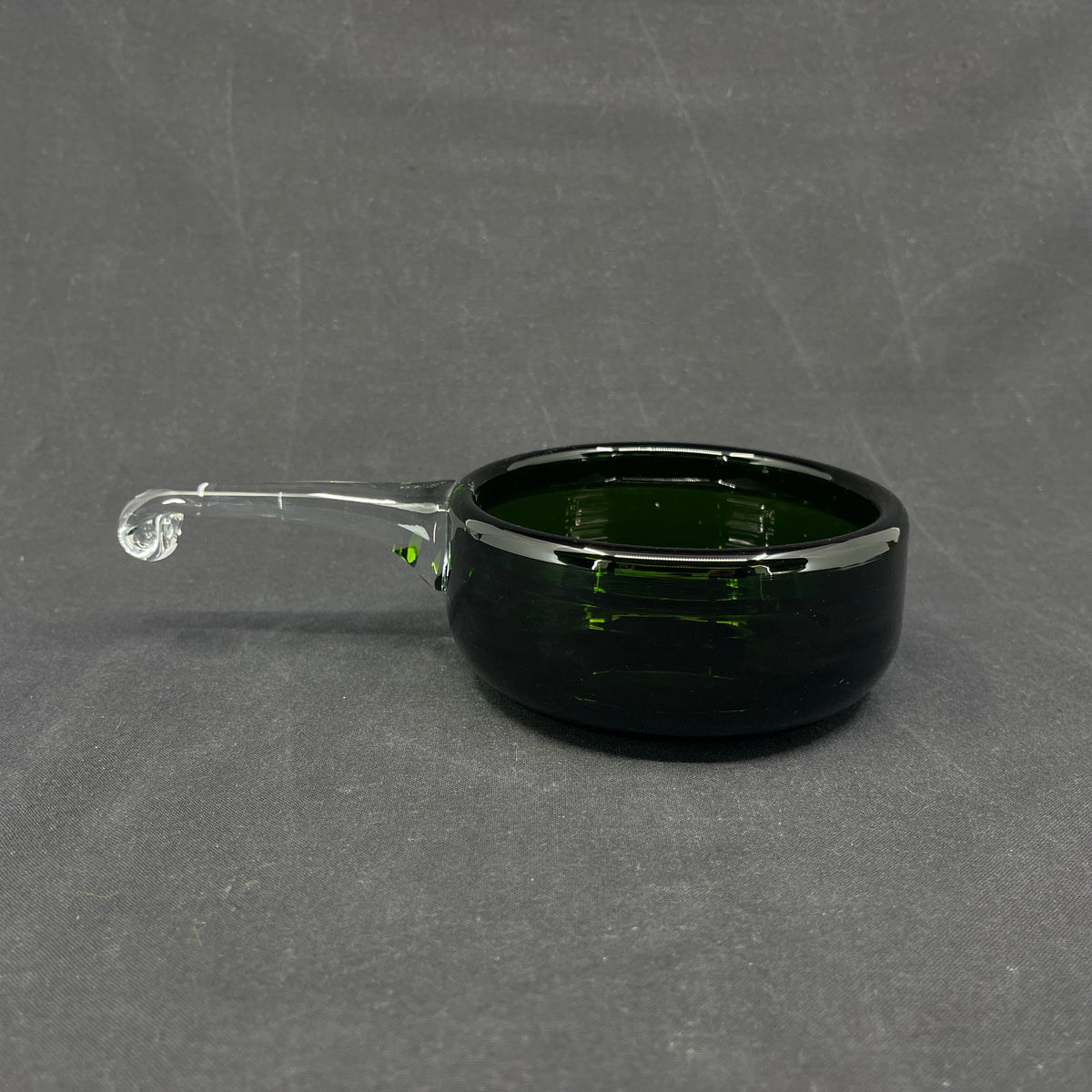 Transparent green Palet herring bowl, 12 cm.