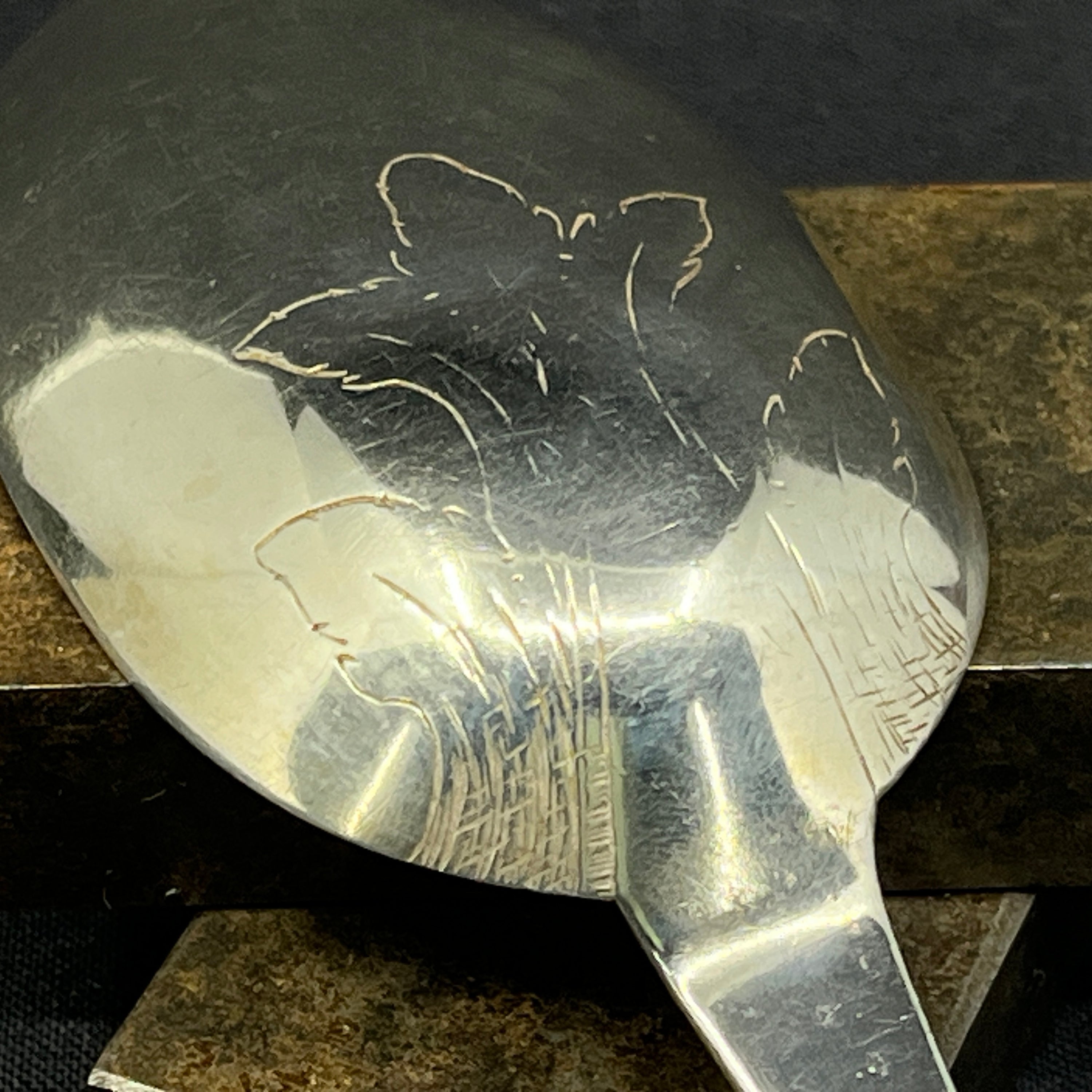 Danish silver spoon from the 18th century - Horsens