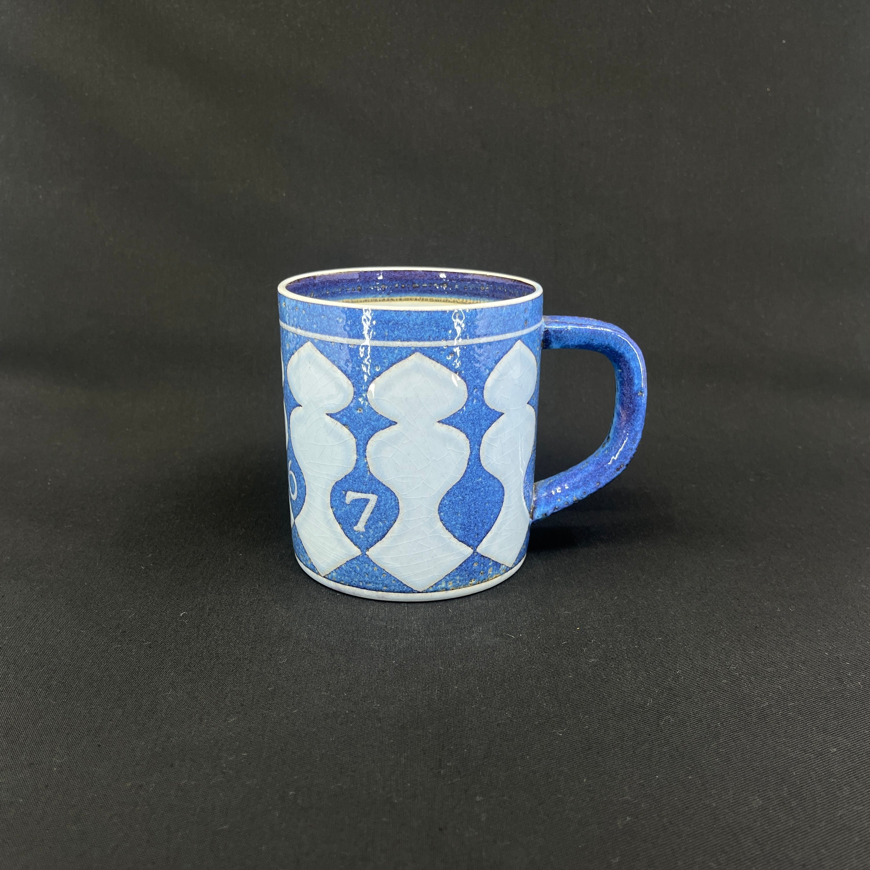 Royal Copenhagen large year mug 1967 - the first in the series