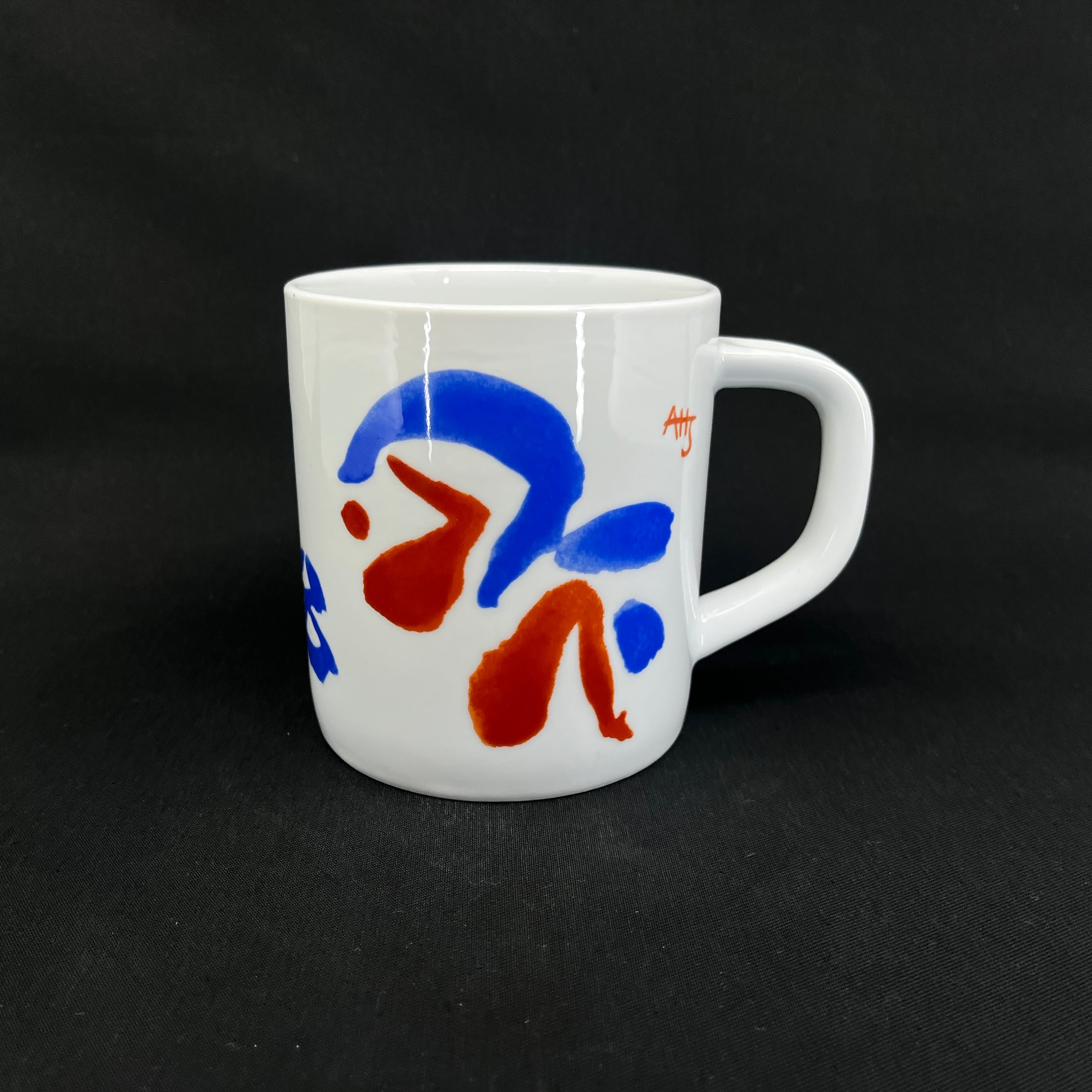 Royal Copenhagen large year mug 1998, engraved