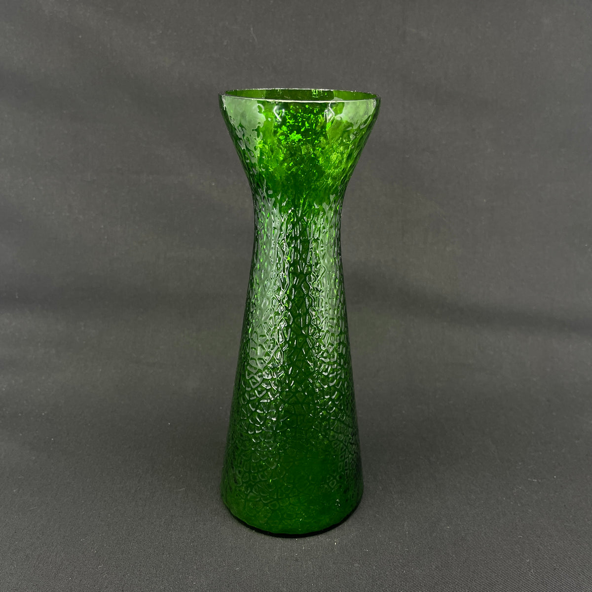Green hyacinth glass from Fyens Glasværk, model from 1903