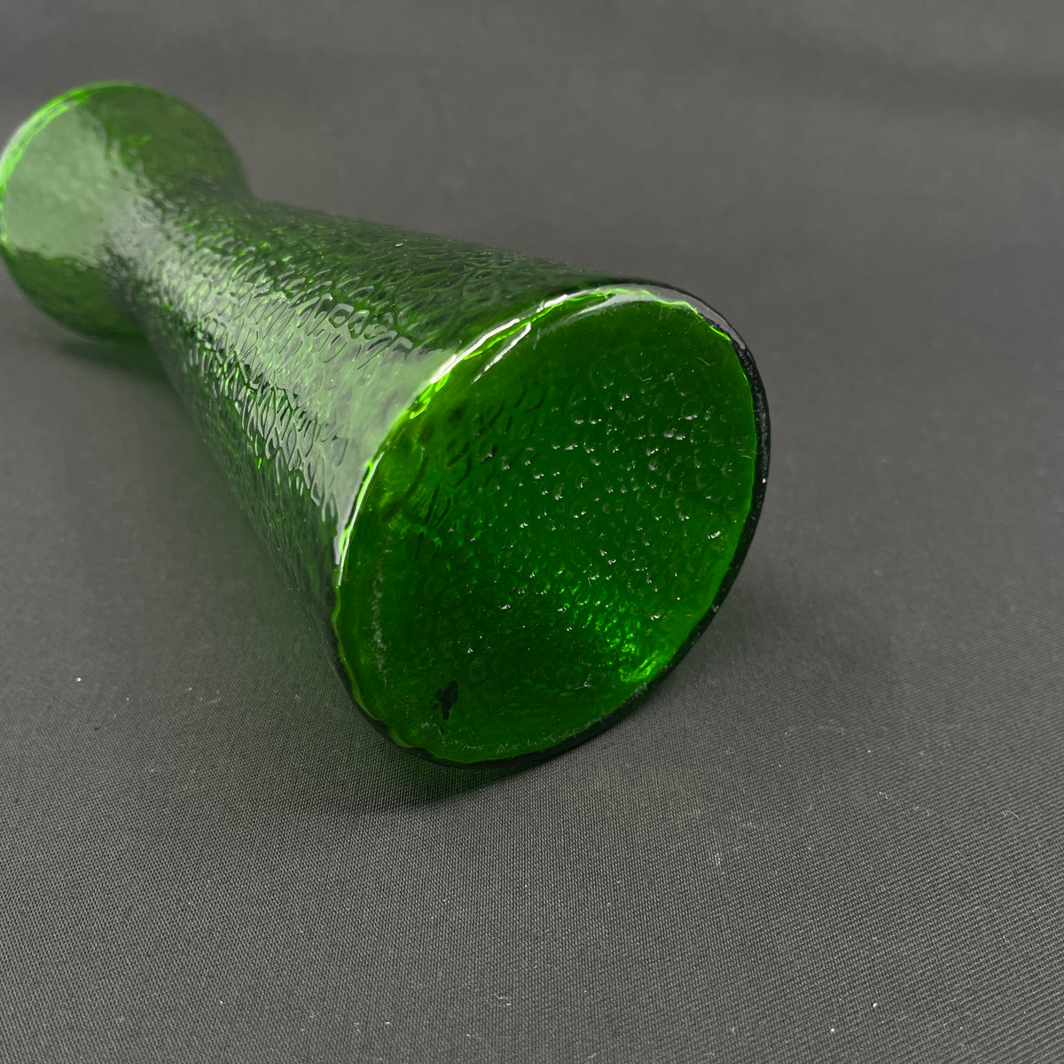 Green hyacinth glass from Fyens Glasværk, model from 1903