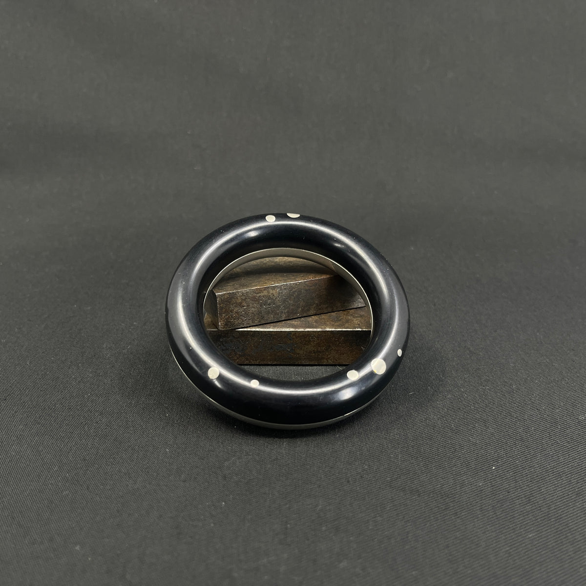 Pewter bangle by Astrid Fog