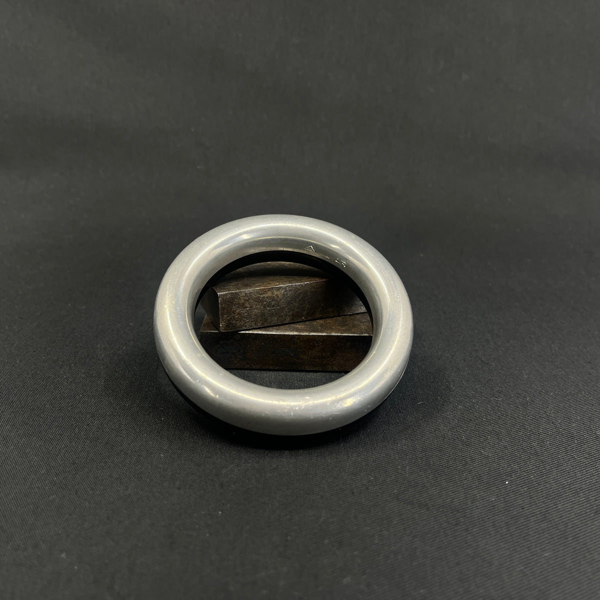 Pewter bangle by Astrid Fog