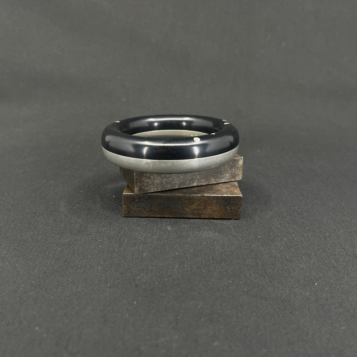 Pewter bangle by Astrid Fog