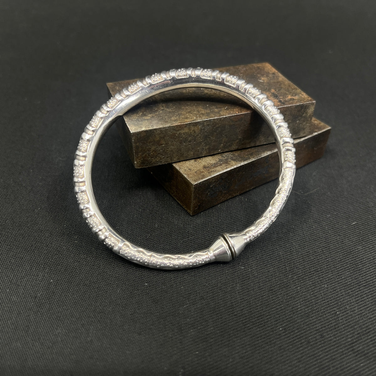 Just Andersen armring i sølv, No 356.