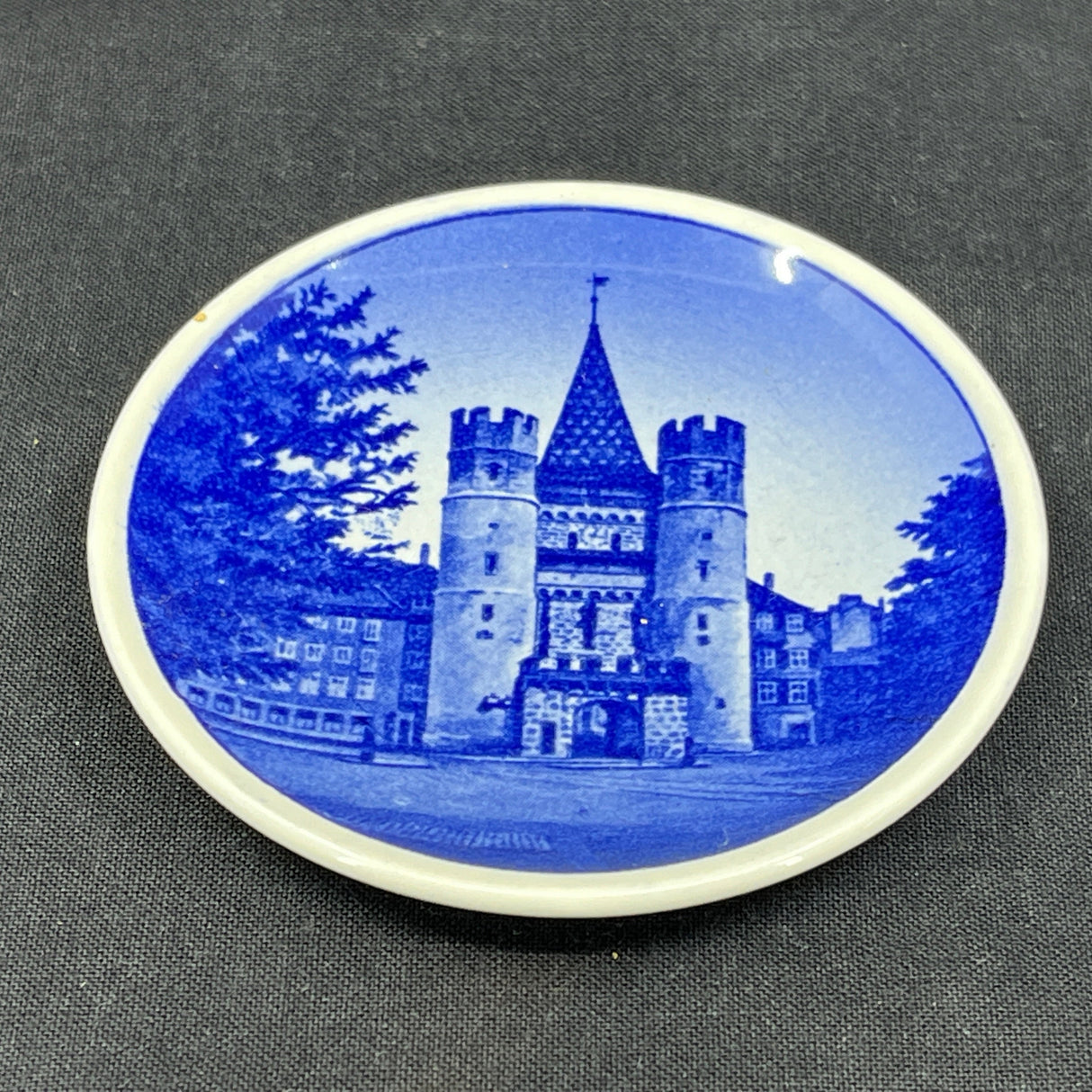 Mini plate with motif of Spalentor Basel